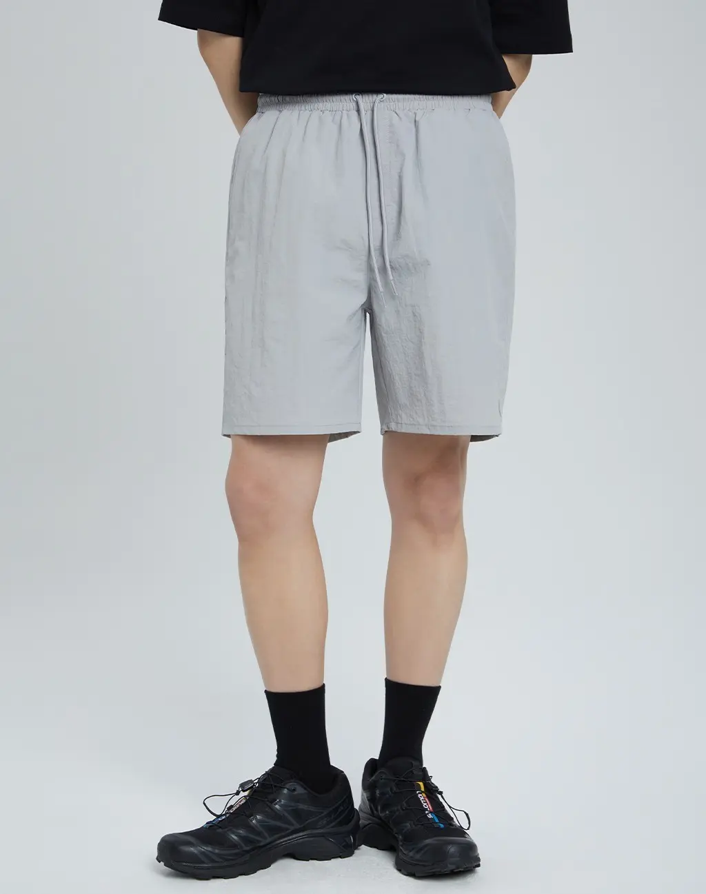 Nylon Shorts [Gray]