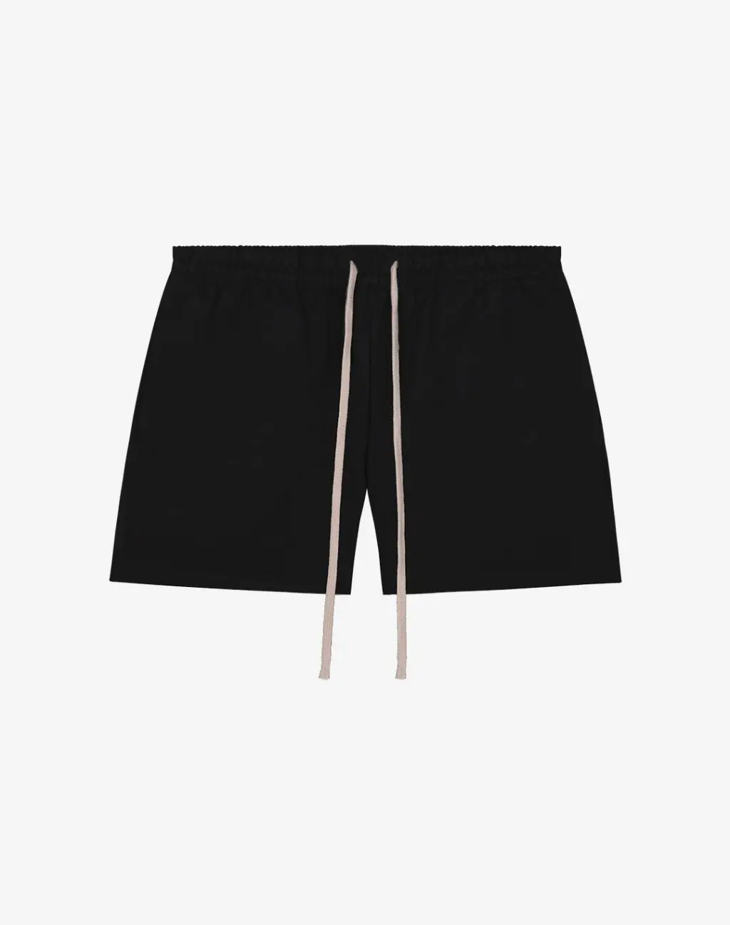 Women's Border Sweat Shorts [Black]