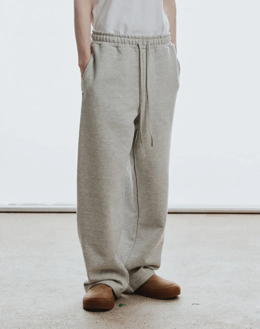 ADLIELOS Cover Sweat Pants [Melange Gray]