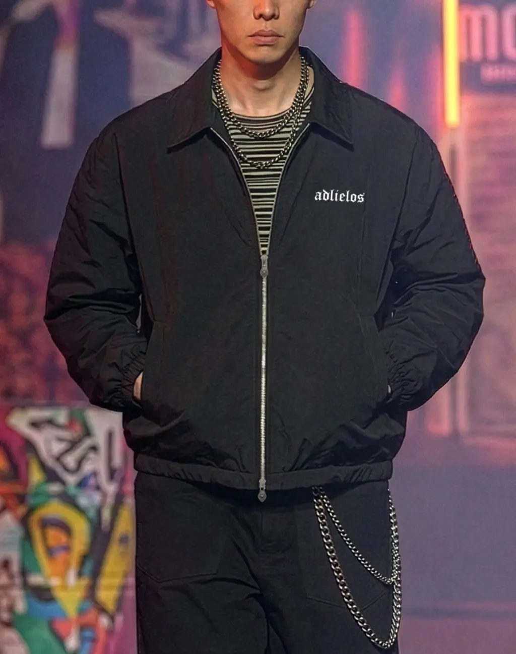 Arc Oversized Coach Jacket [Black]