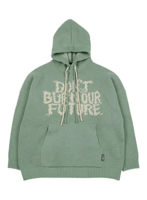 [PBA] DBOF Wool Knit Hoodie [MINT]