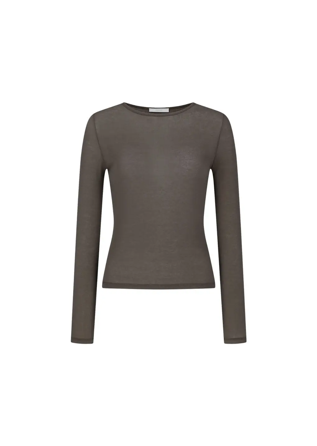 Round T-shirt, Brown