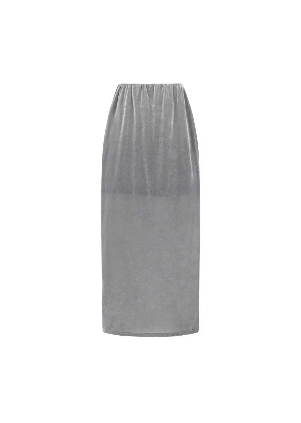 Slim banding skirt, Grey