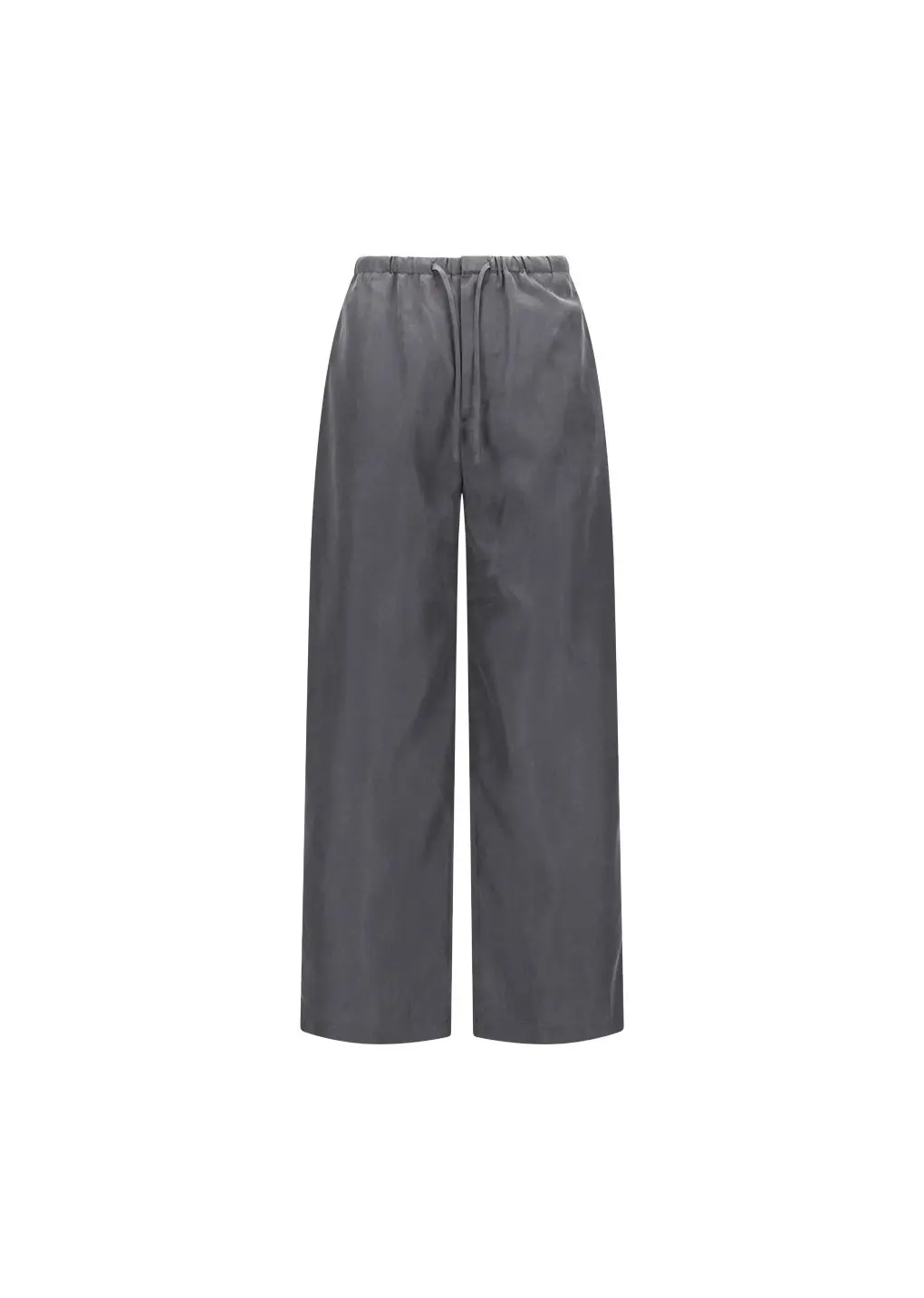 Cupro banding pants, Grey