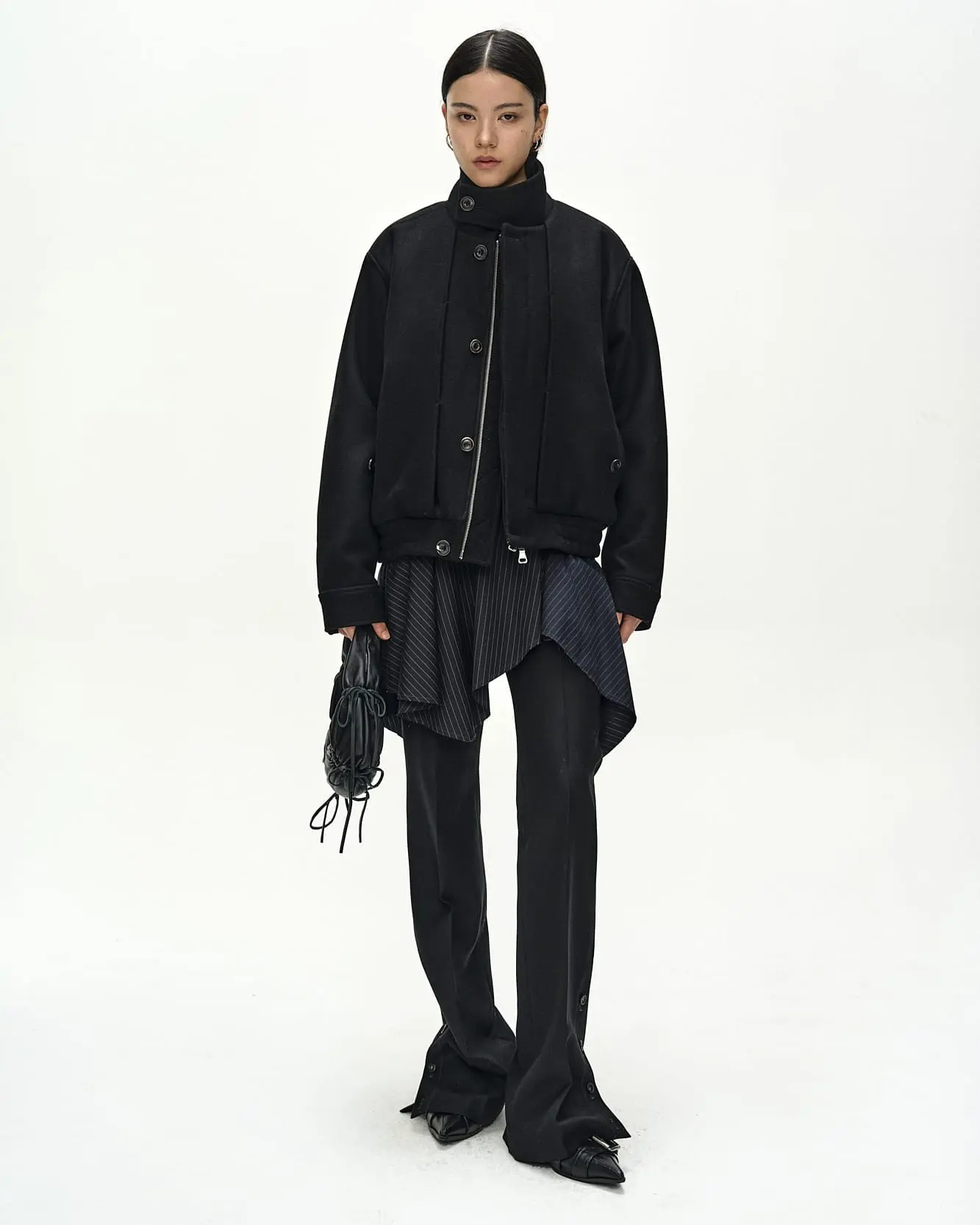 Linus Harrington Wool Jacket (Black)