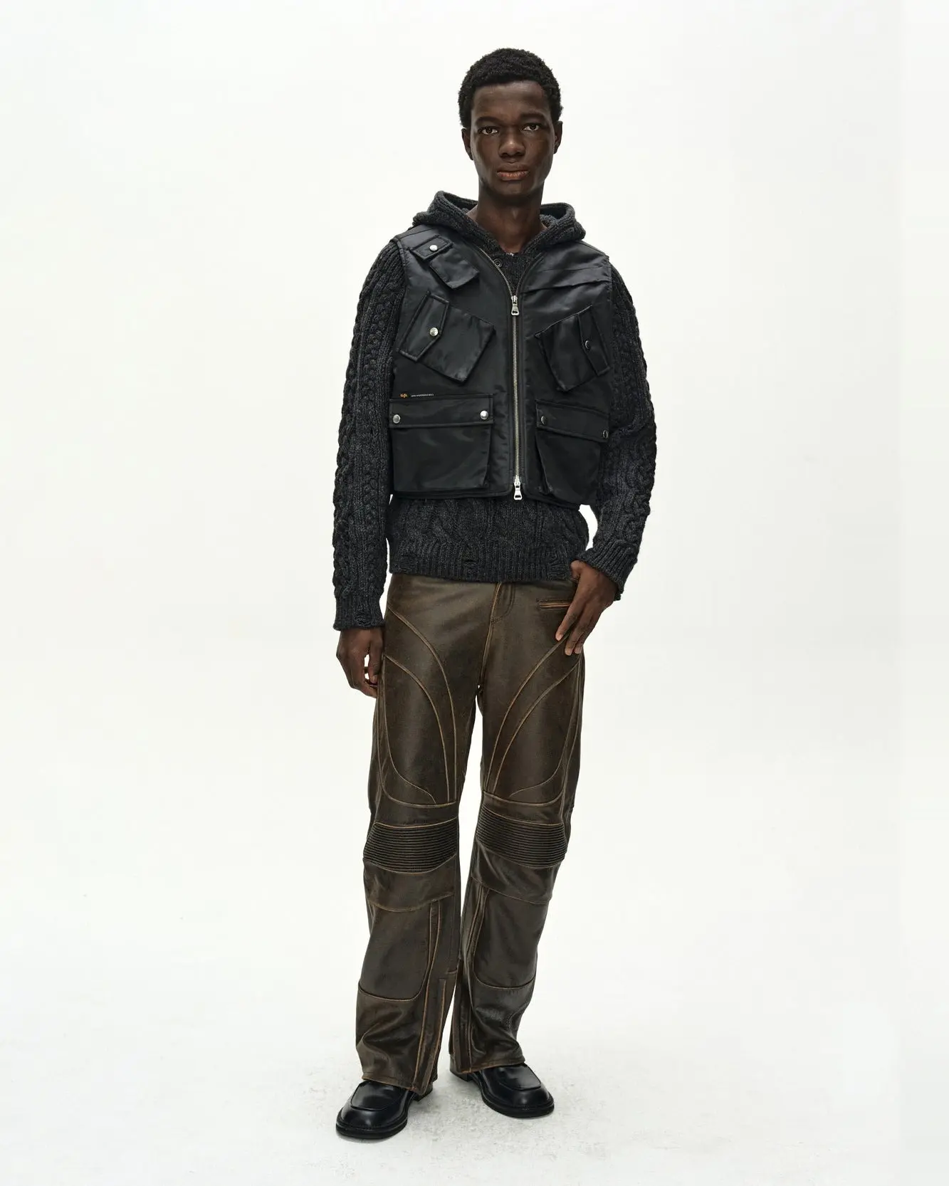Andersson Bell X Alpha Industries Flight Vest (Black)