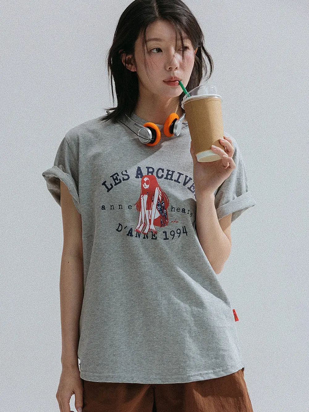 1994 Girl Archive Graphic Tee (Melange)
