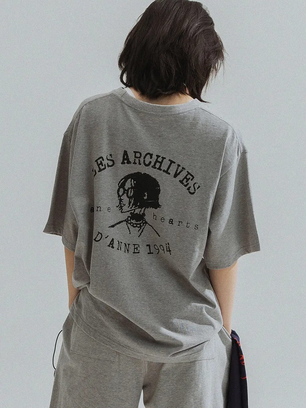 Bob Muse Print Overfit Tee (Melange)