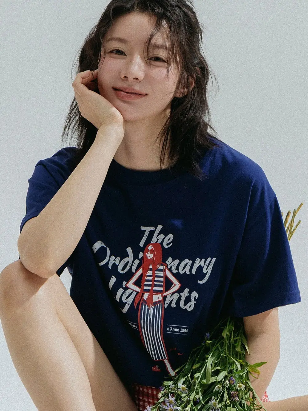 Ordinary Girl Tee (Navy)
