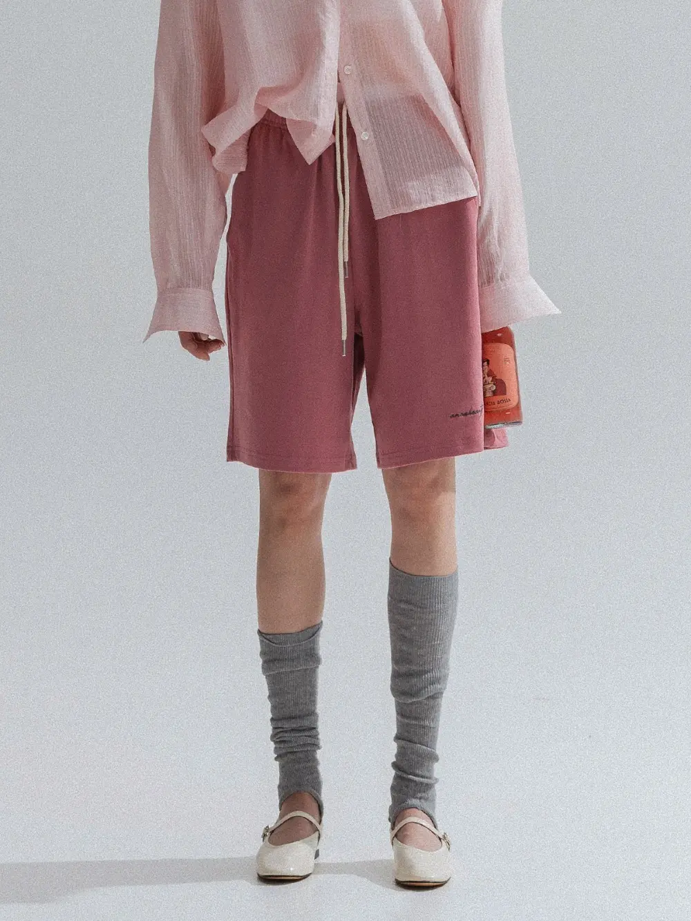 Bermuda Jersey Shorts (Indie Pink)