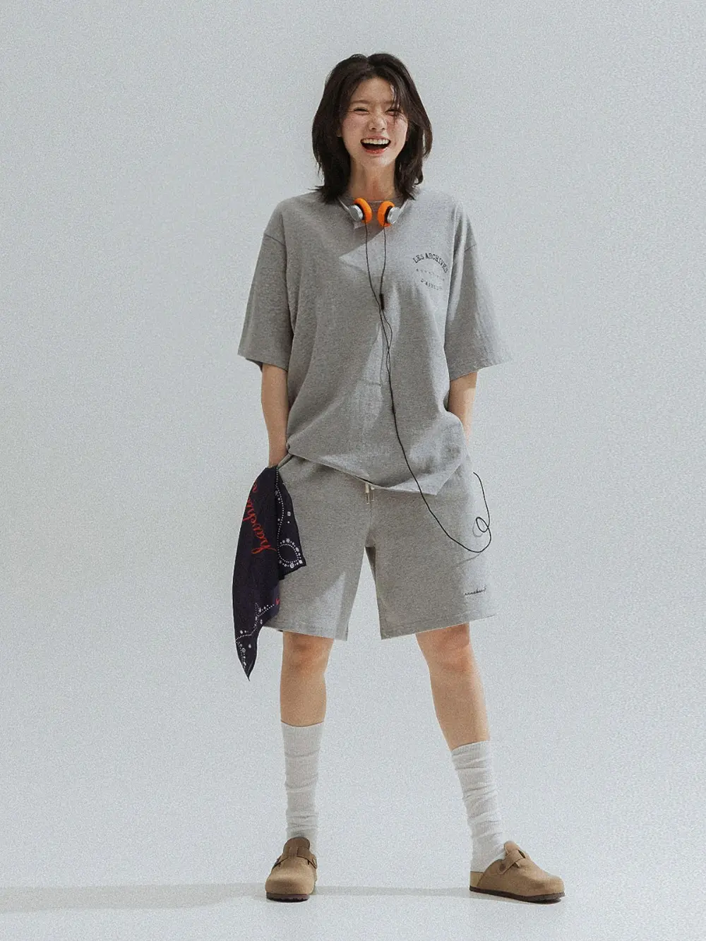 Bermuda Jersey Shorts (Melange)