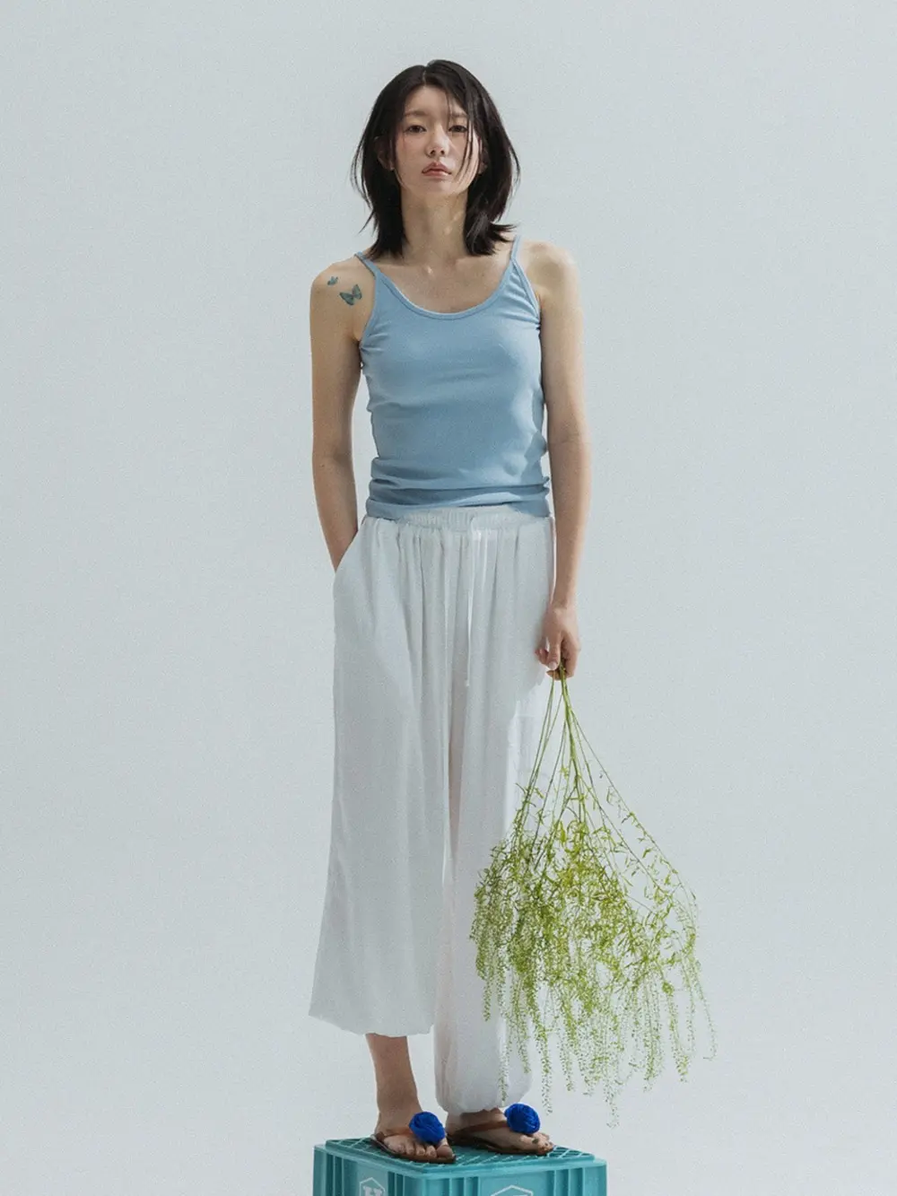 Fluid Lounge Pants (Ivory)