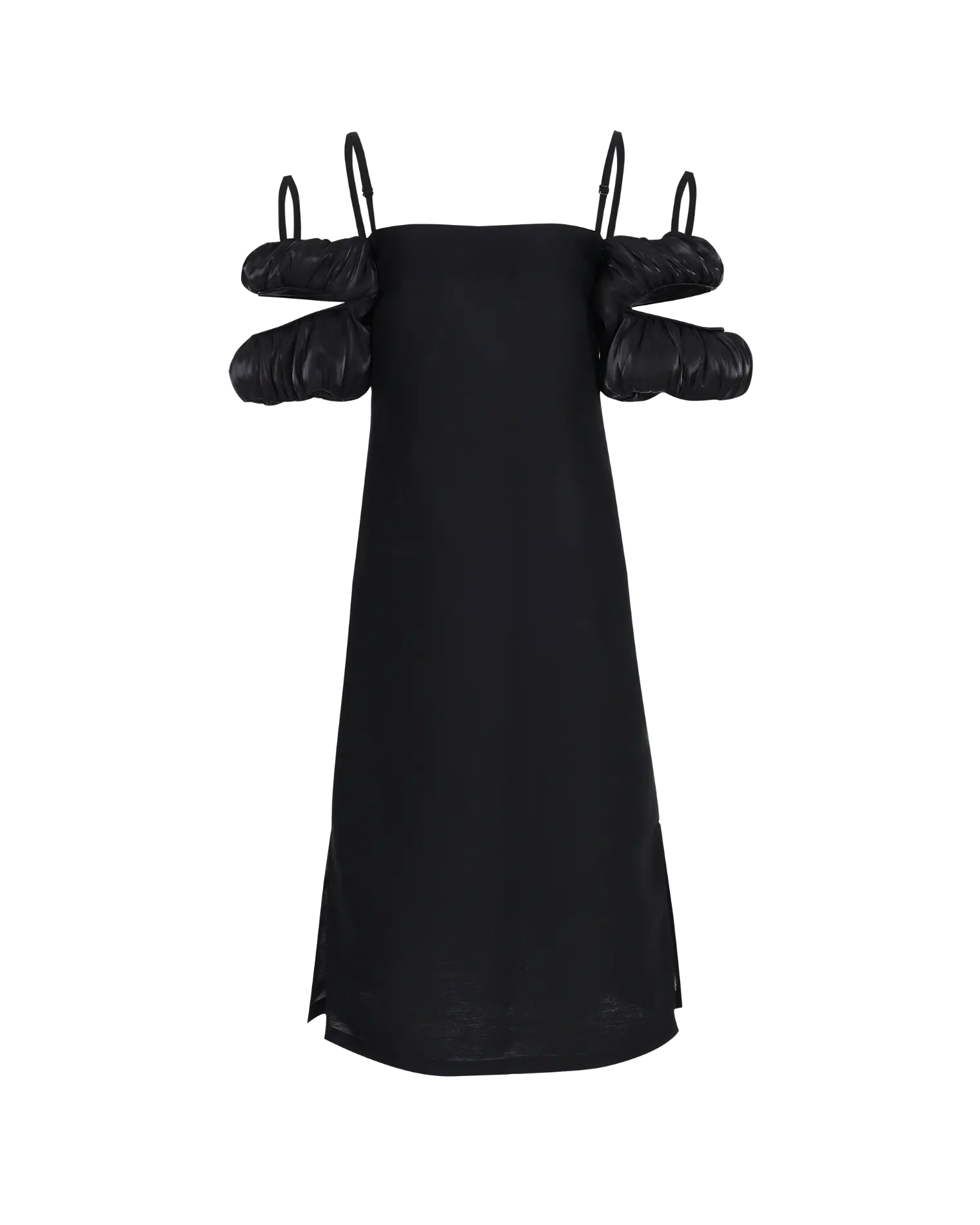Puff Long Dress