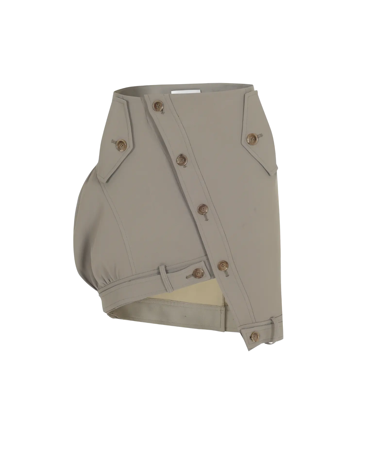 Asymmetric Mini Skirt