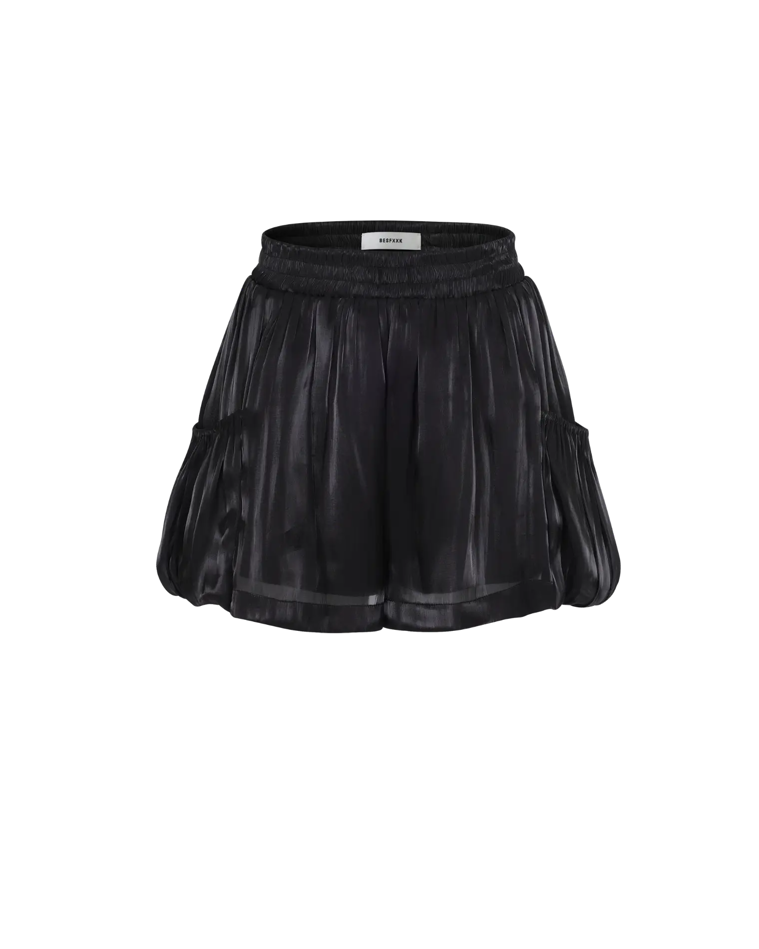 Glossy Boxer Shorts (Black)