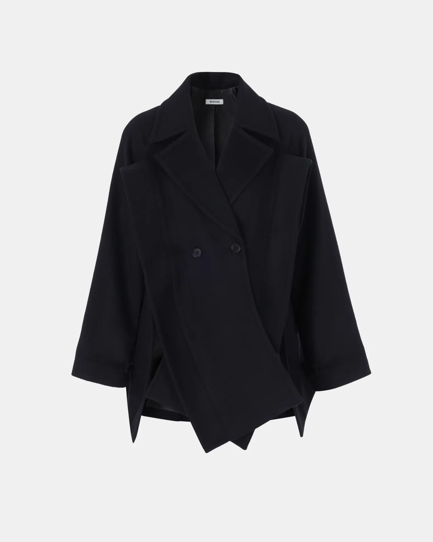 Giant Slit Peacoat