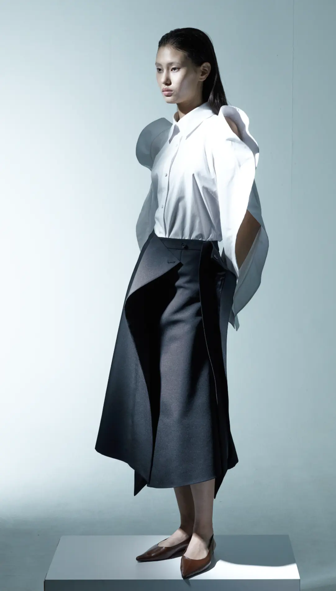 Open Sleeve Decon Dress