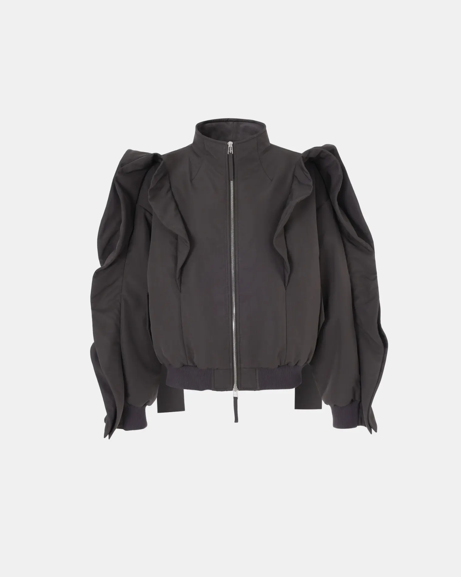 Decon Open Sleeve High-Neck Bomber