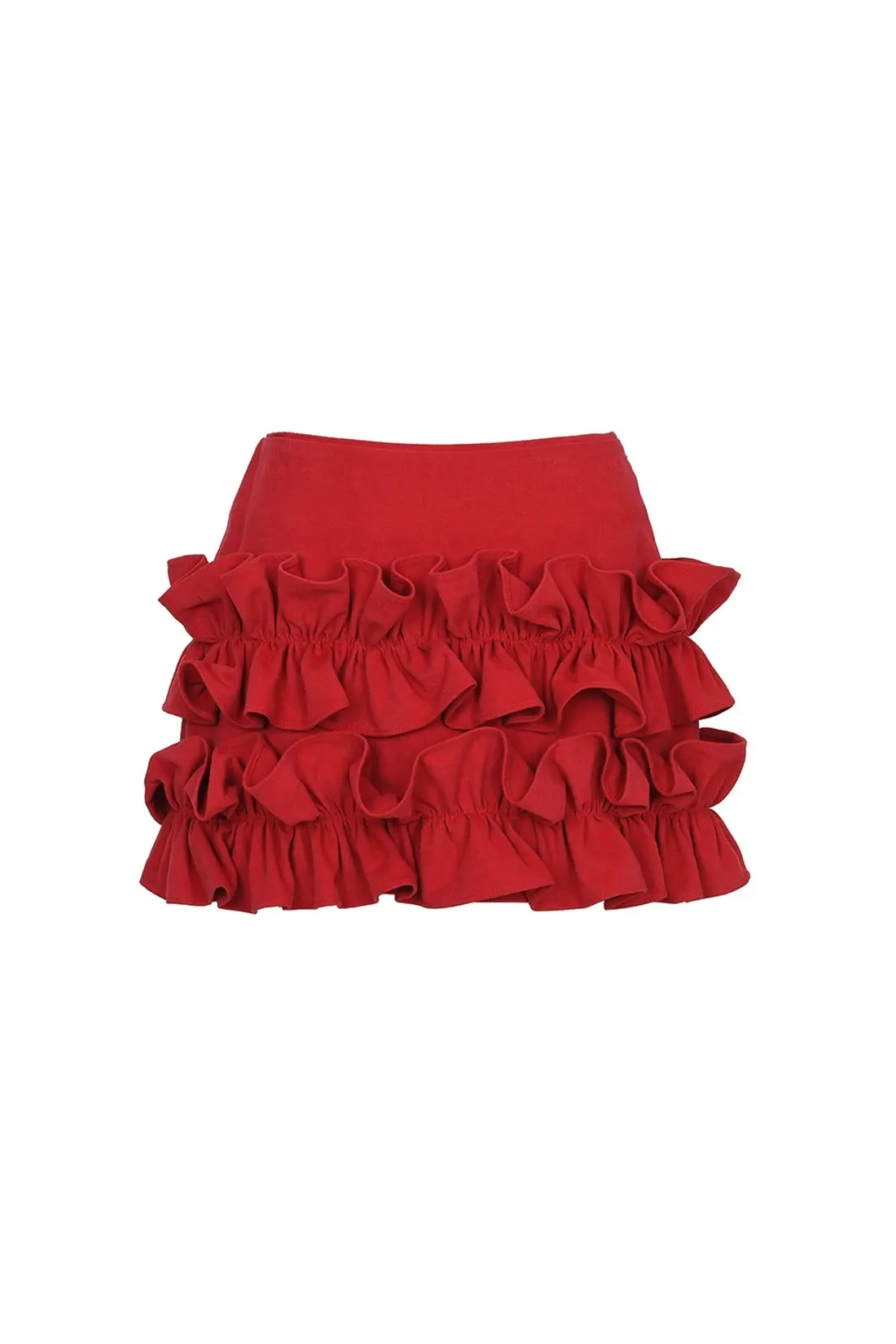 Frill Detail Mini Skirt