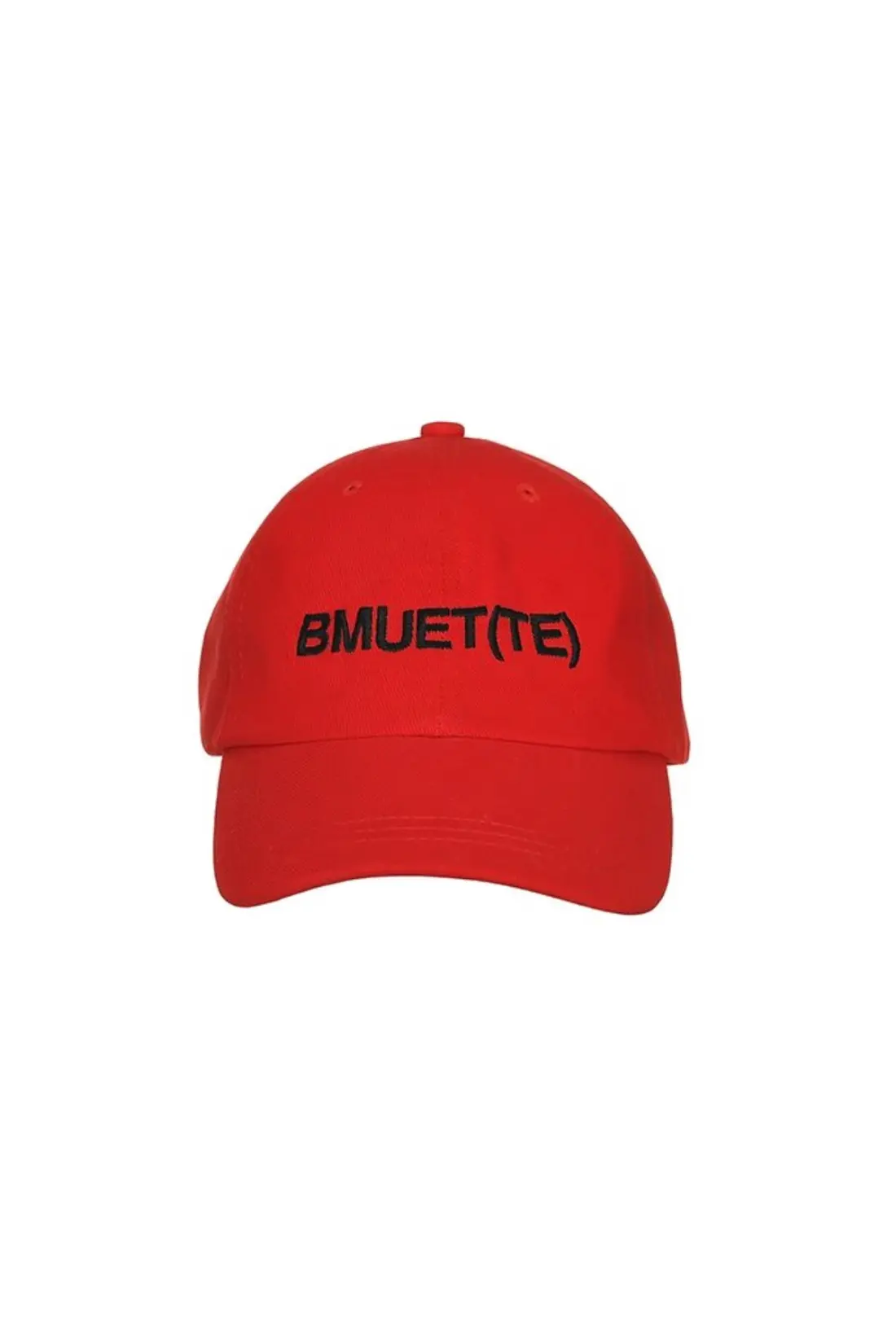 BMUET(TE) Logo Embroidered Ball Cap Red 이미지 1