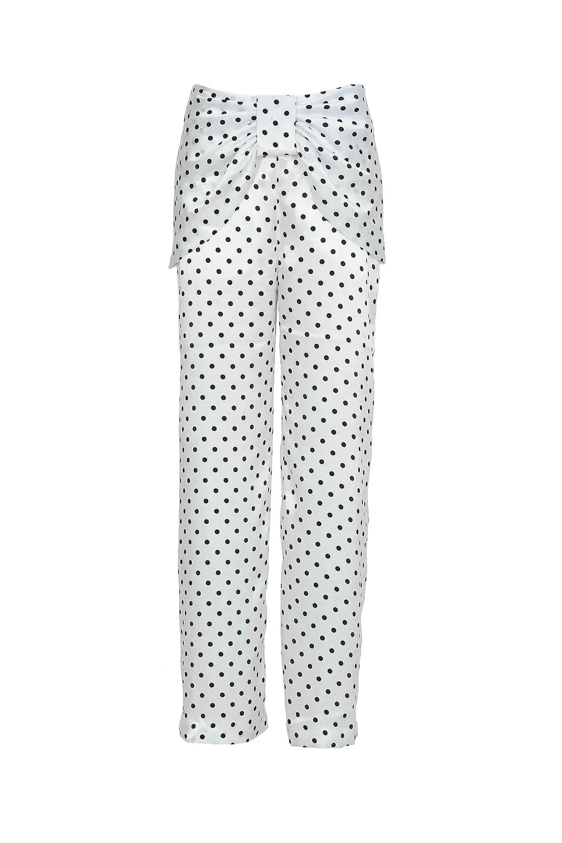 [RE-EDITION] Dot Ribbon Drape Pants