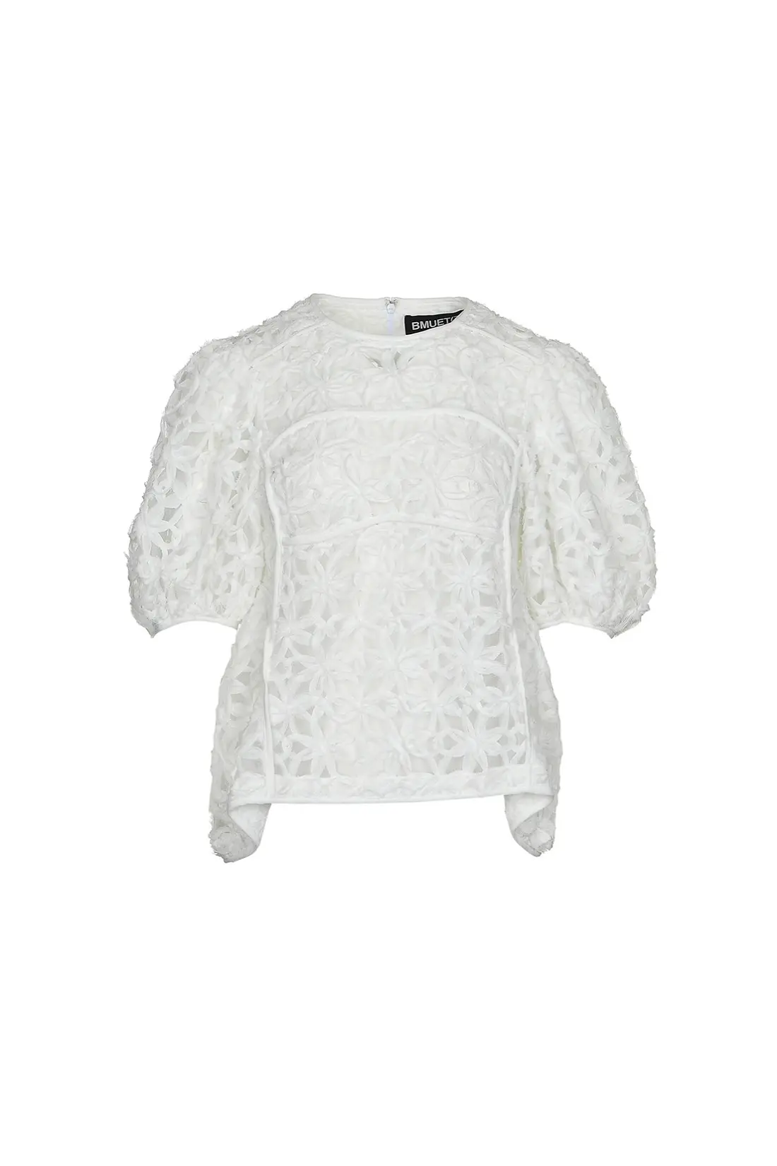 [RE-EDITION] Lace Puff Sleeve Blouse