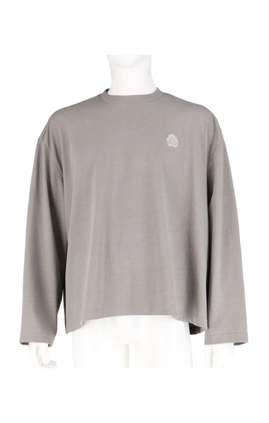 BONBOM Symbol Embroidery T-Shirt (Warm Grey)