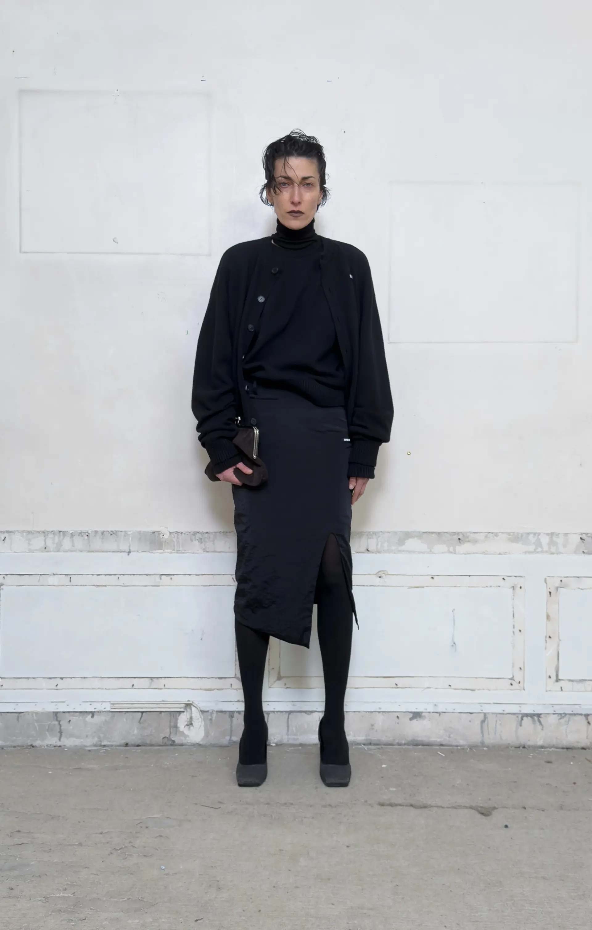 High Neck Sweater (Black)