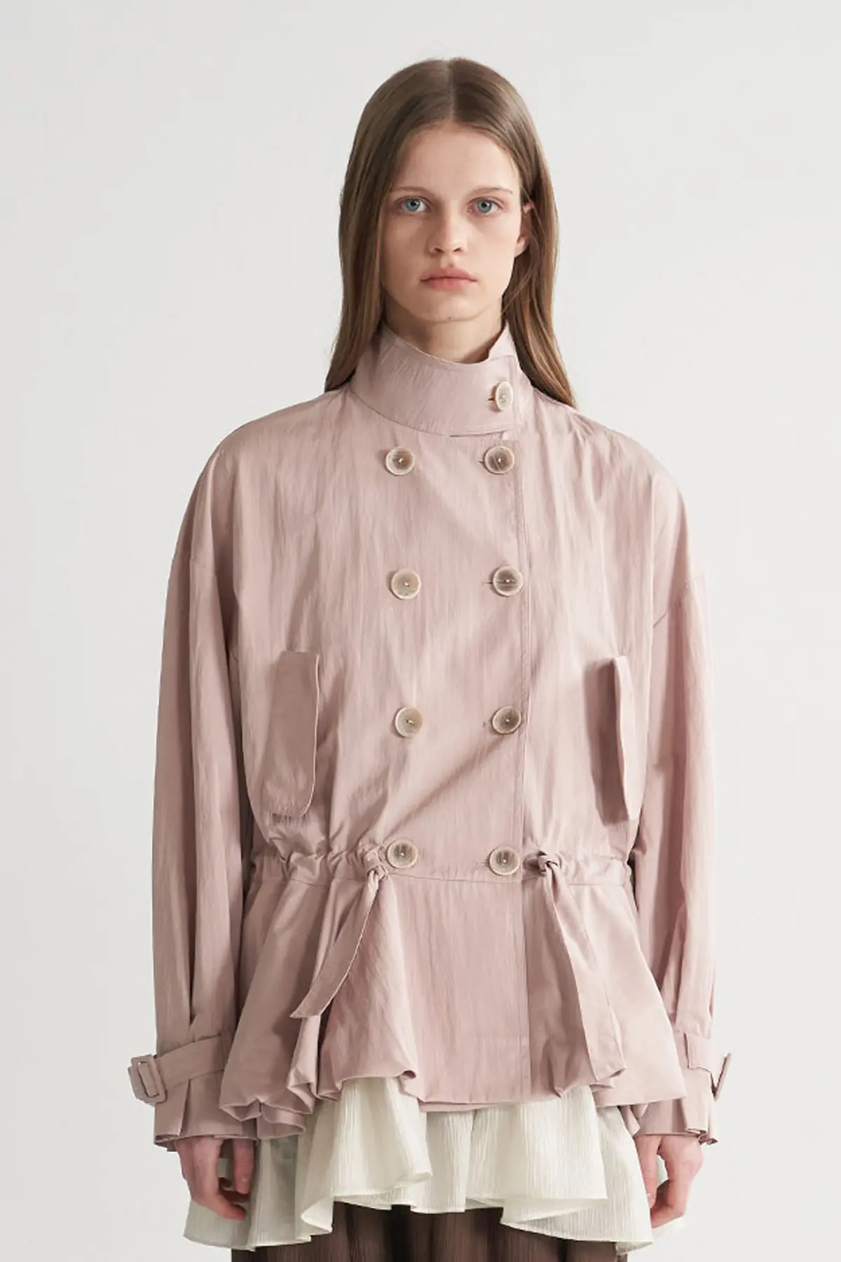 [CAHISIENNE 26SS] Balloon Hem Half Trench