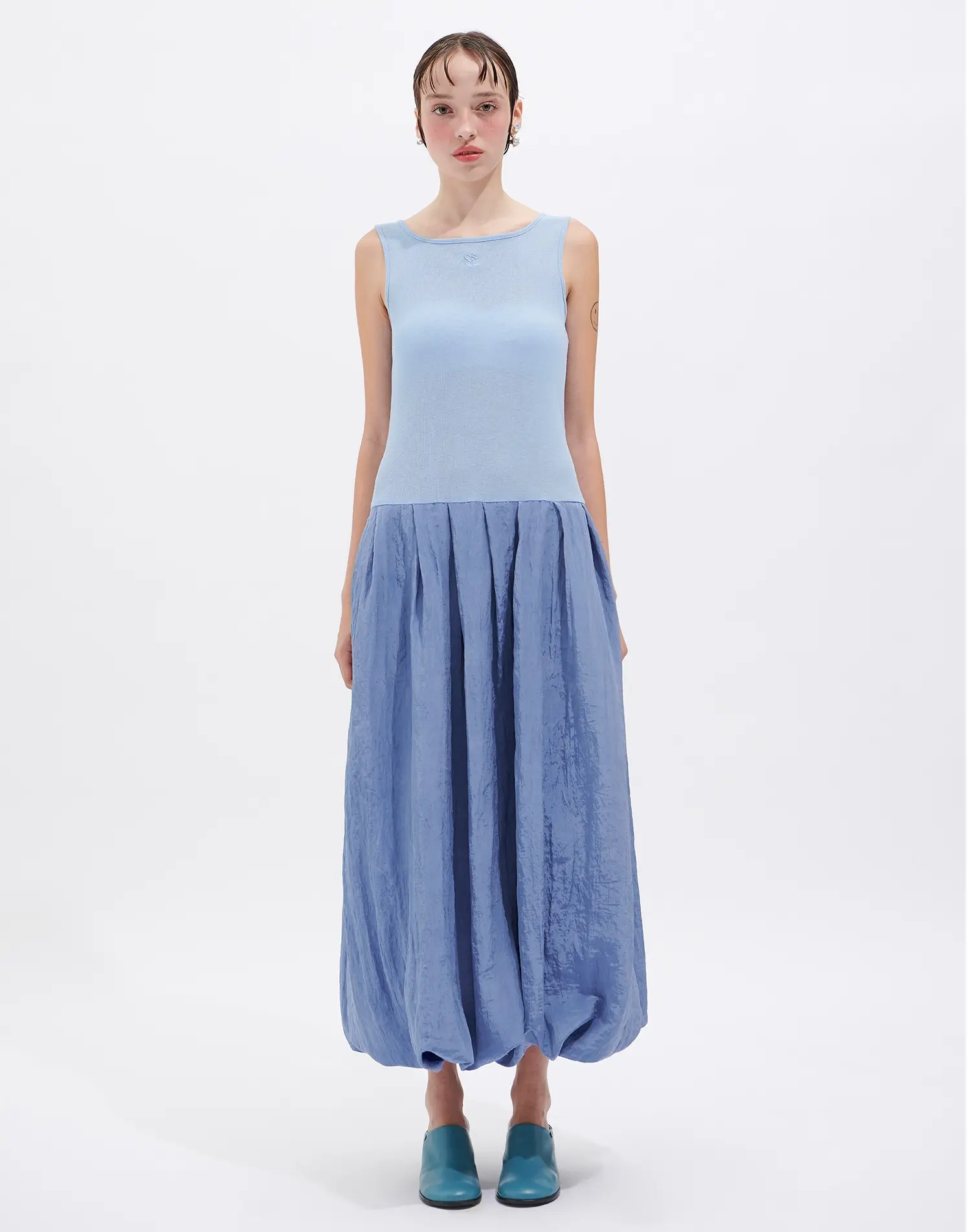 Balloon Dress (Blue)