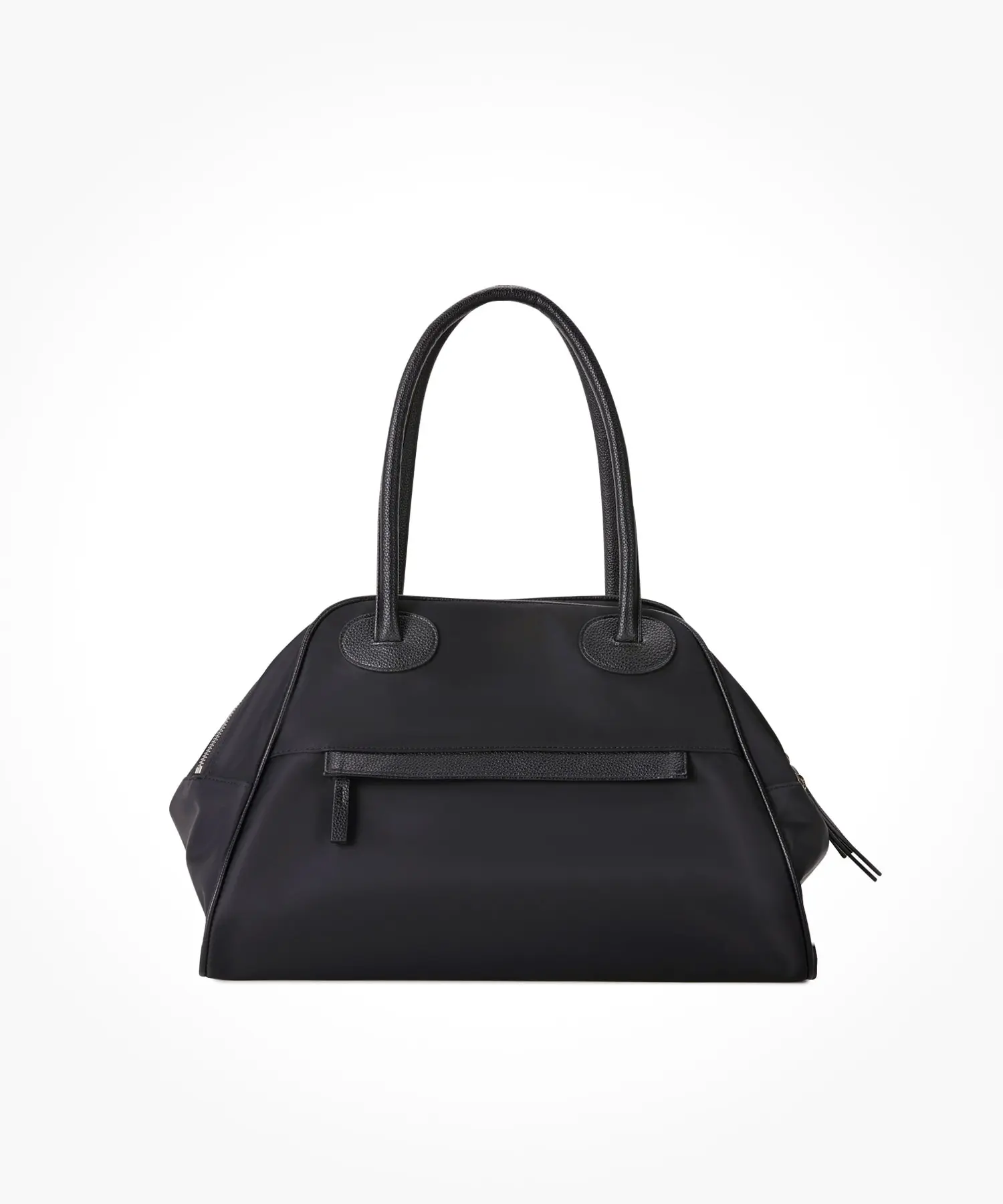 Two Zipper Bag Nylon Original (Black Pepper)