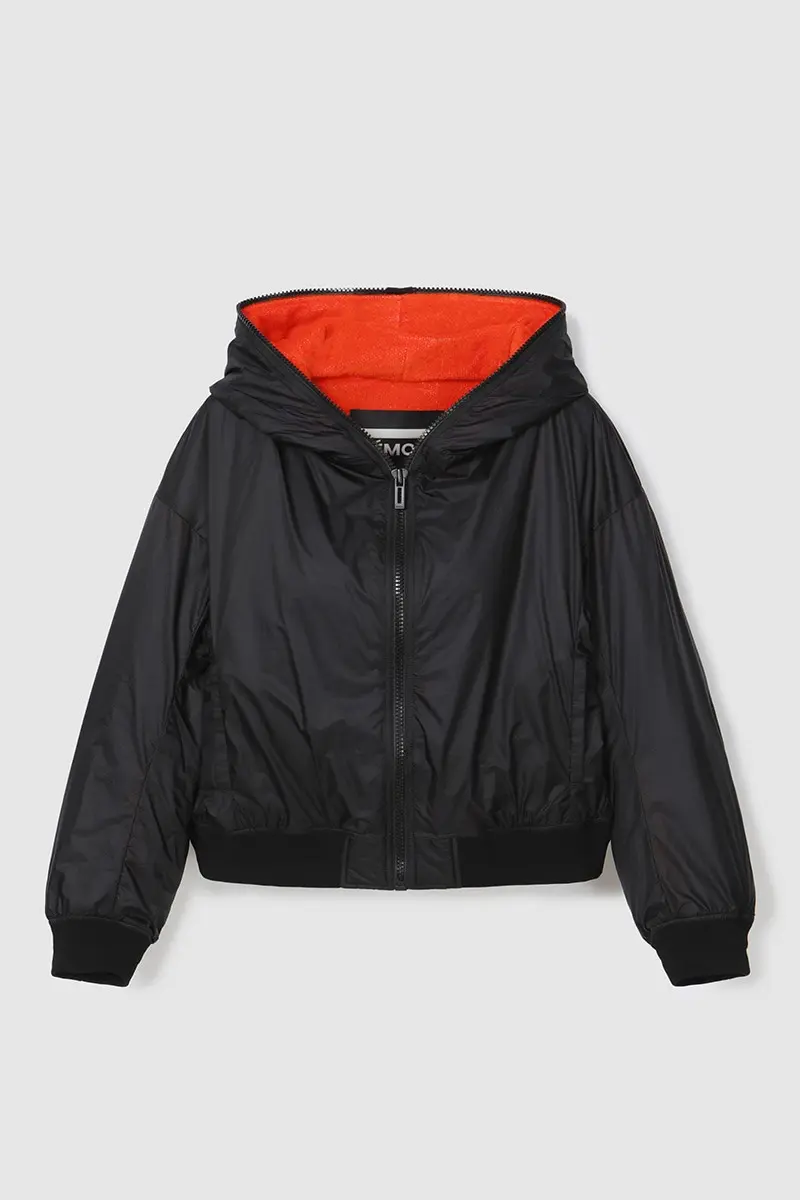 Brushed Lining Jacket Black