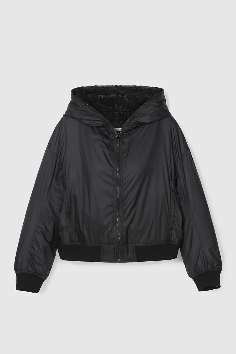 Brushed Lining Jacket Black