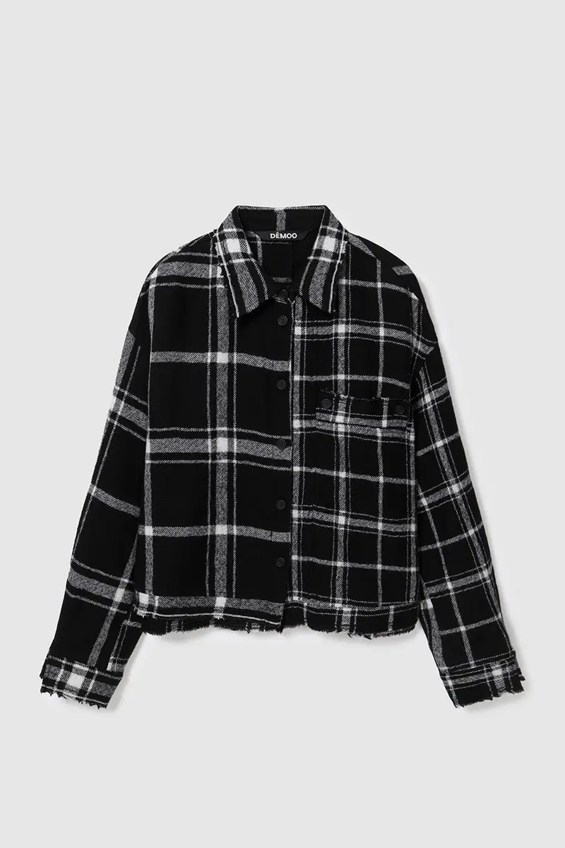Fringe Detail Blouse Black PT