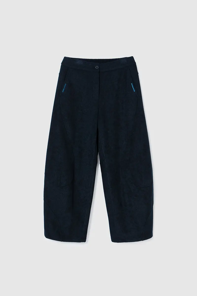 Flow Curve Pants Navy