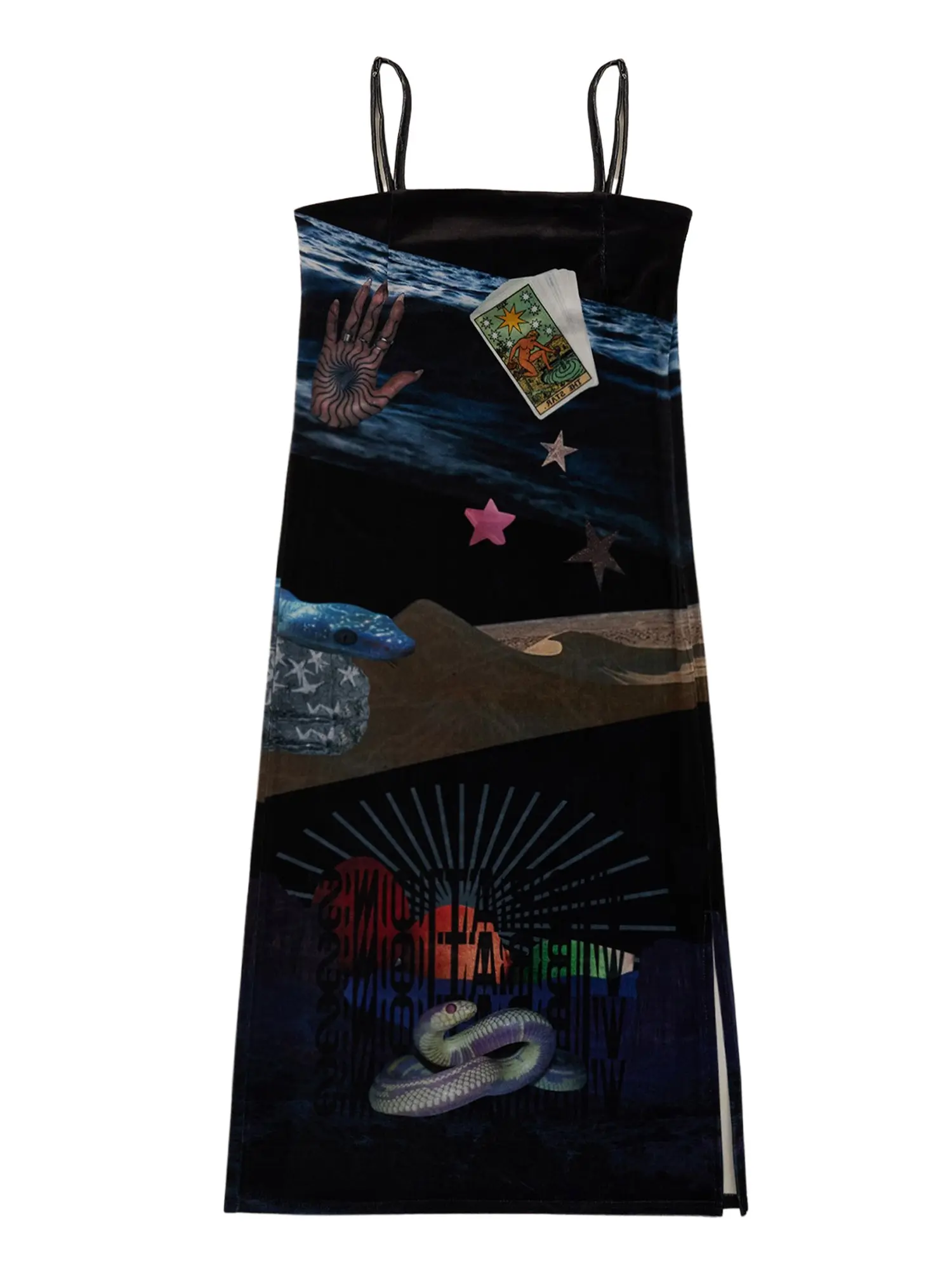 Totemism Velvet Dress