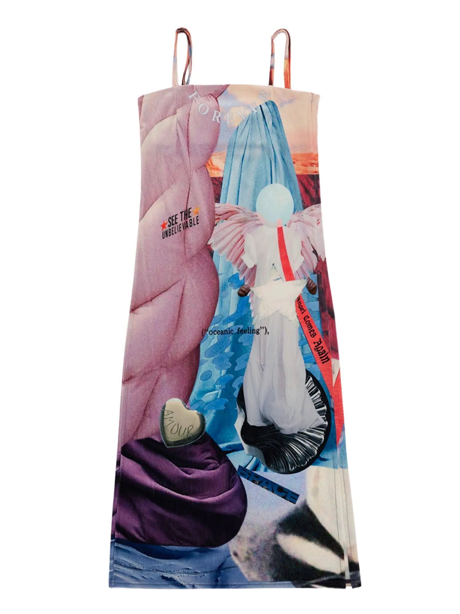 Surrealism Velvet Dress