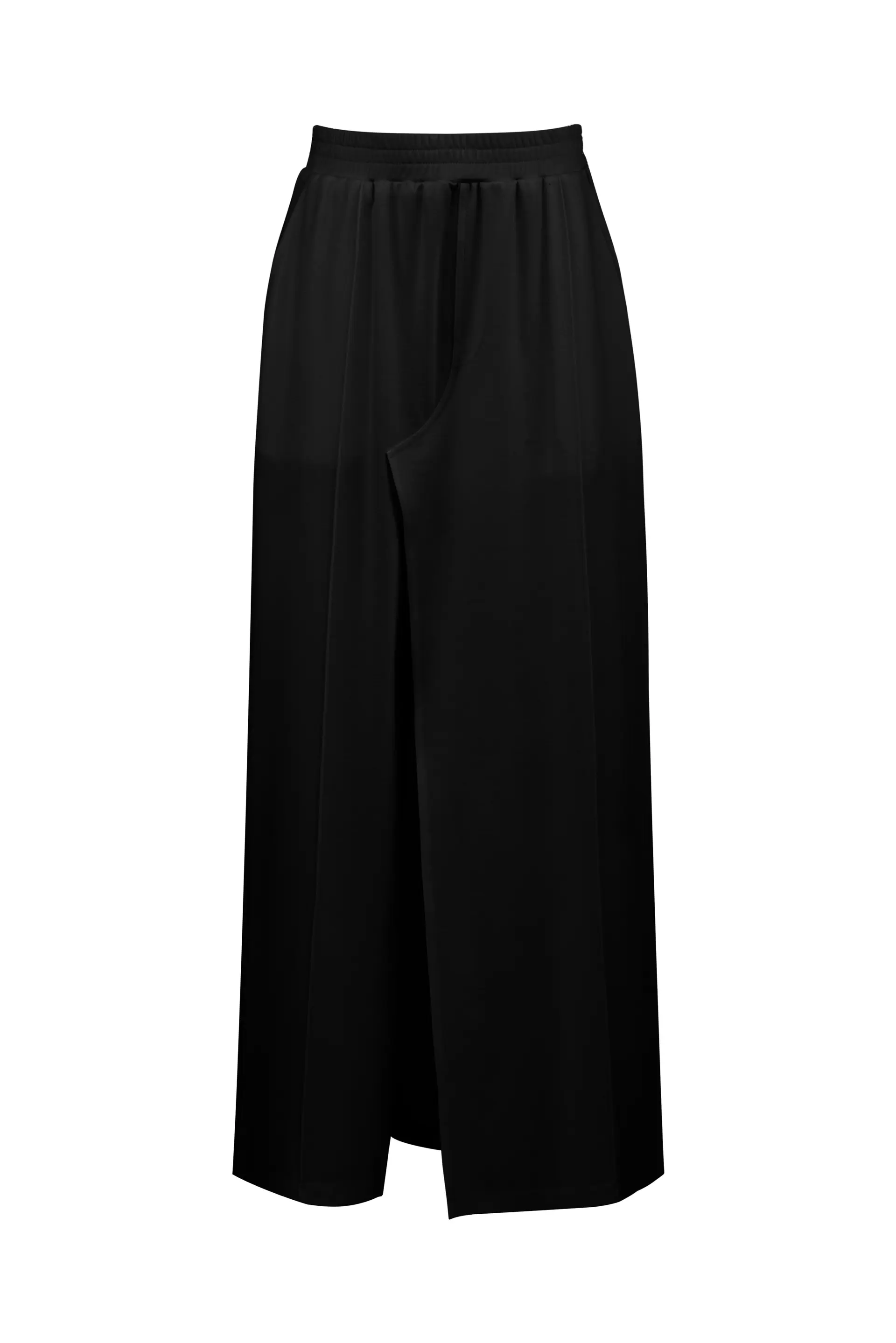 Low Waist Skirt Layered Pants (B)