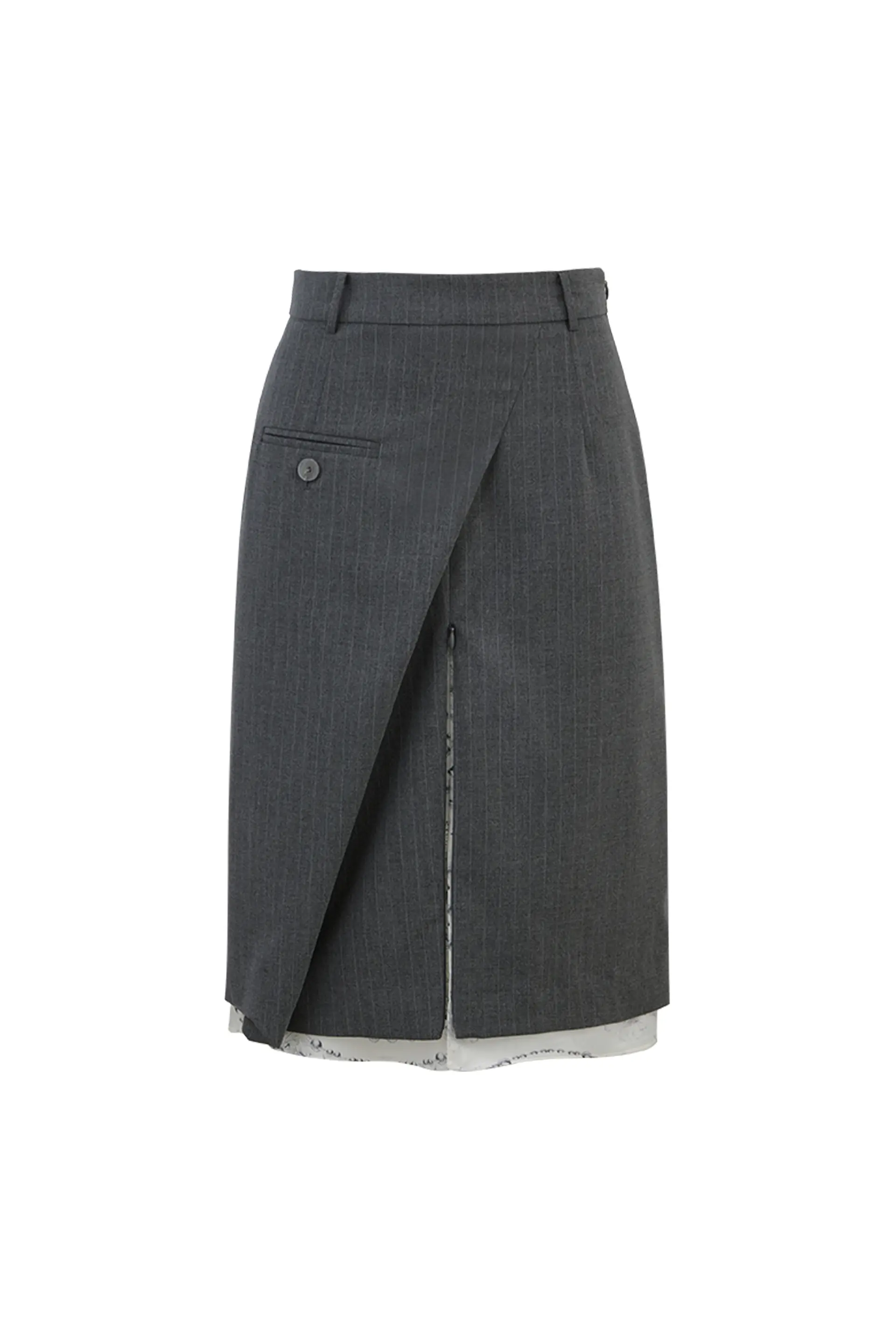 Layered Slit Skirt (CH)
