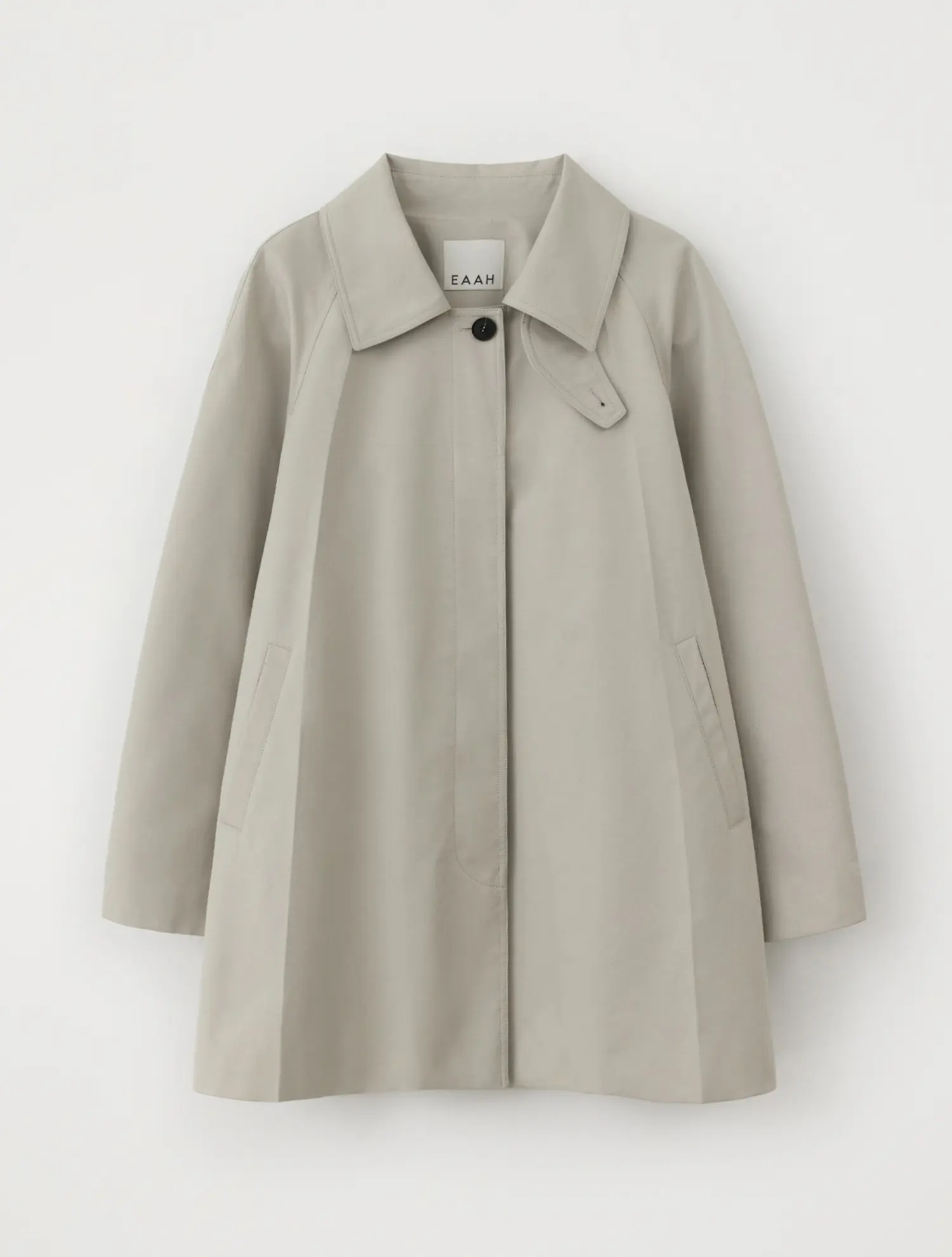 Jude Half Trench Coat (Ash Beige)