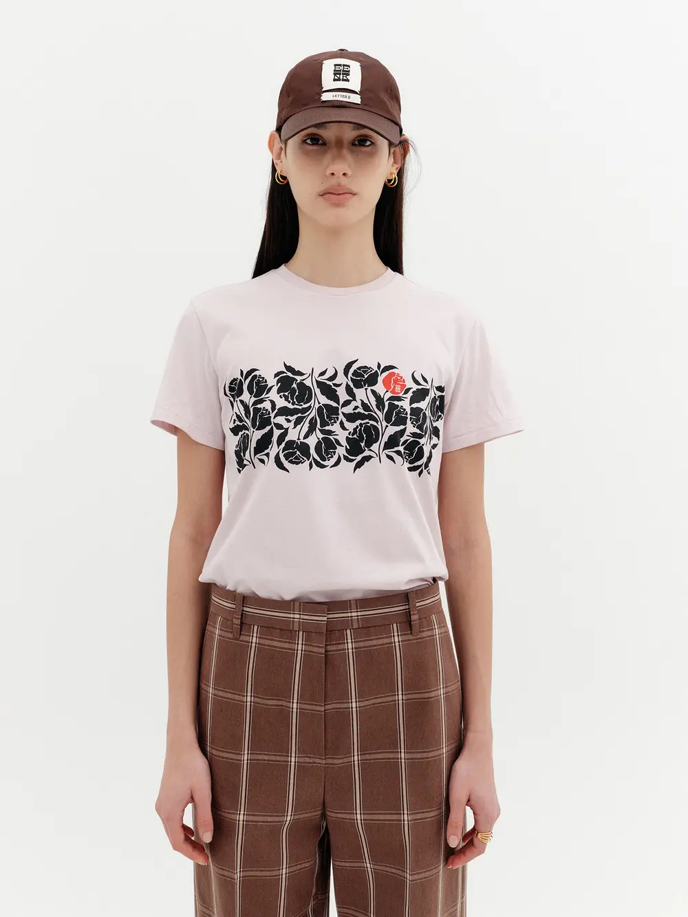Rose Point T-Shirt - Light Pink