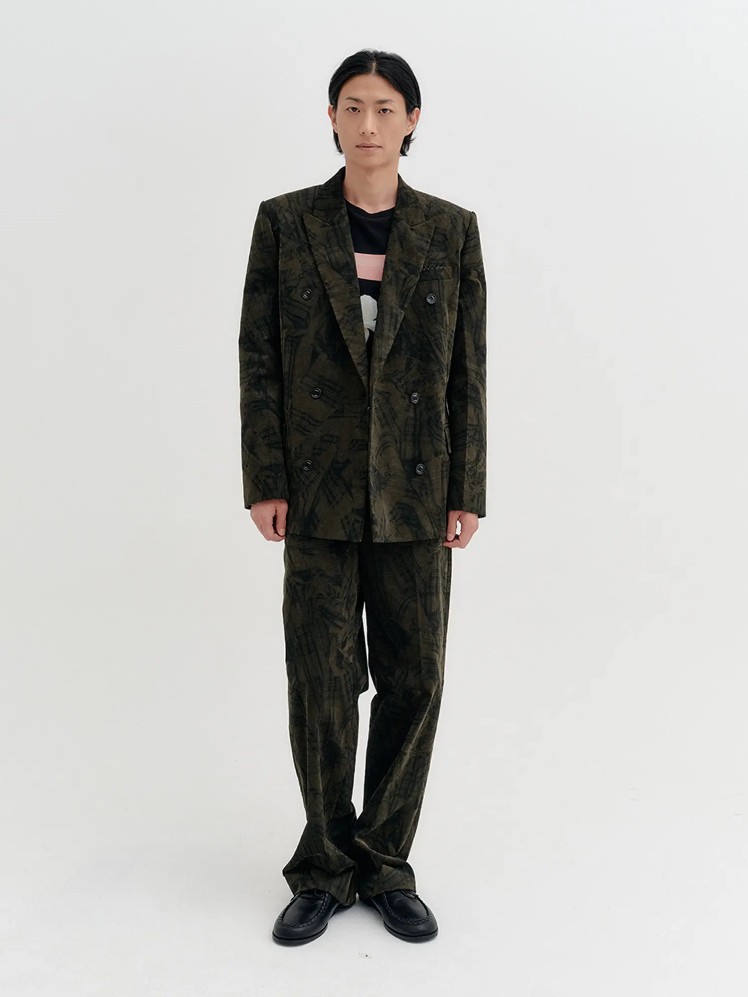 Classic Straight Pants - Khaki