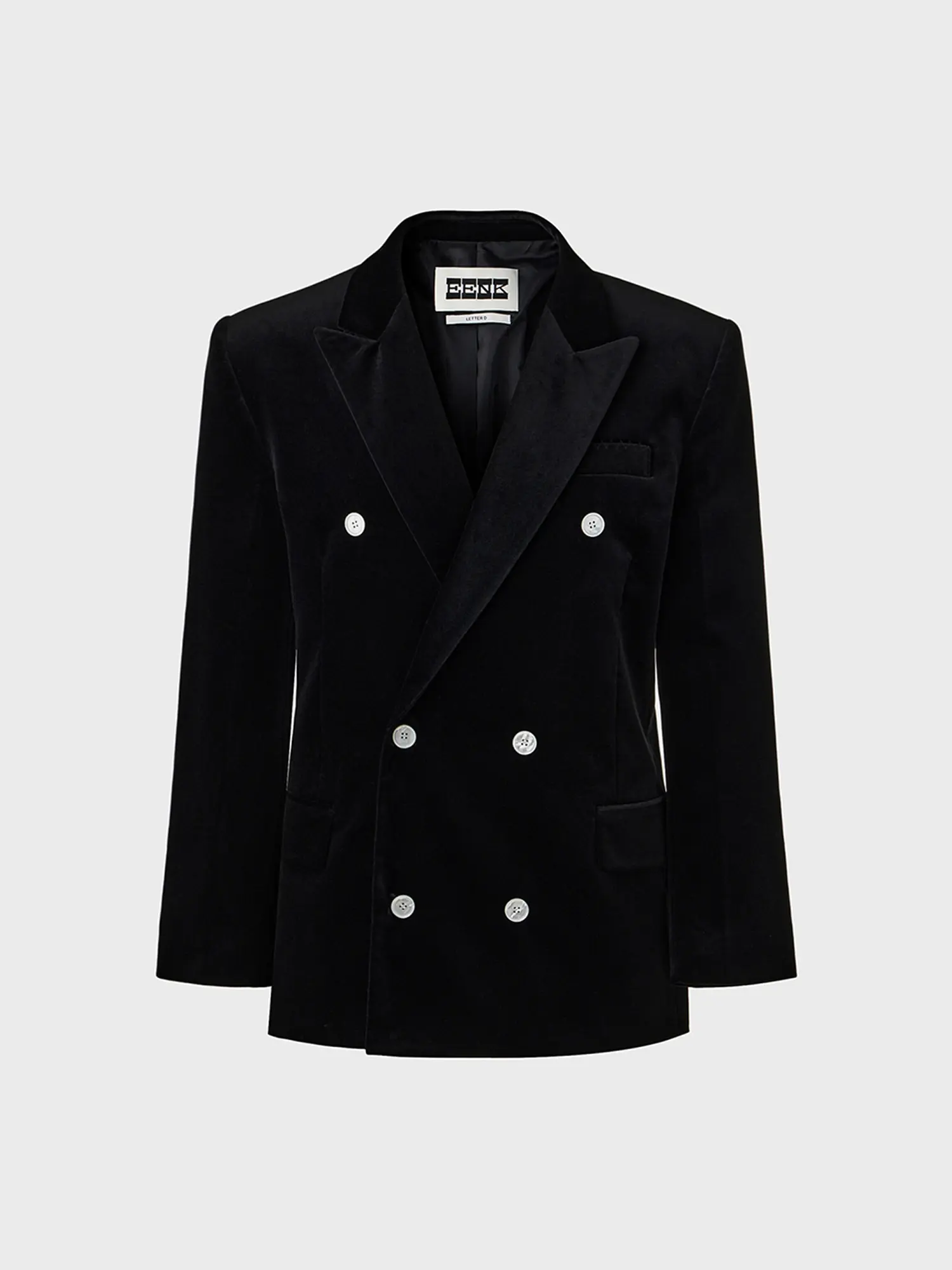 Double Breasted Jacket - Black