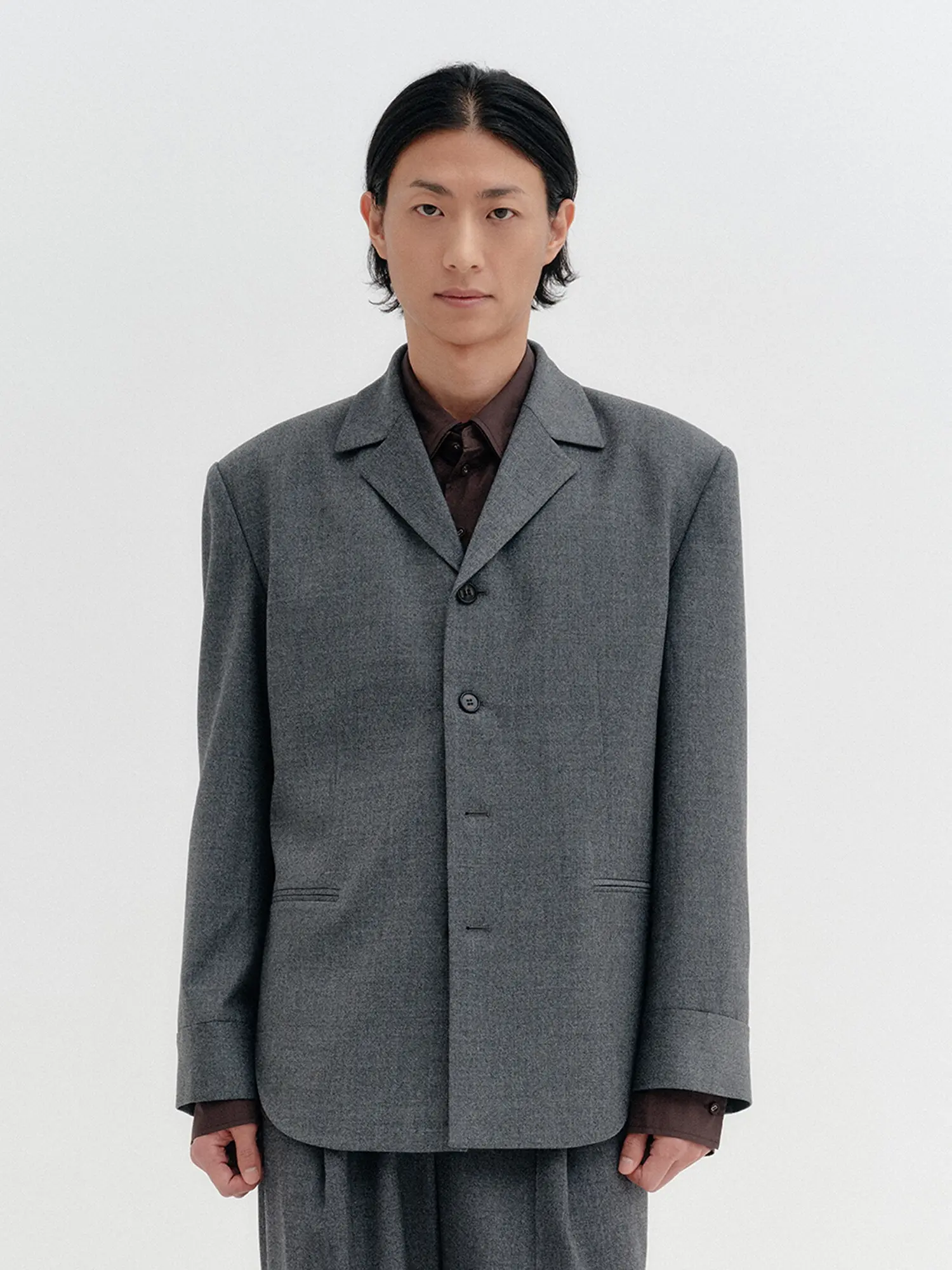 Classic Single Jacket - Grey