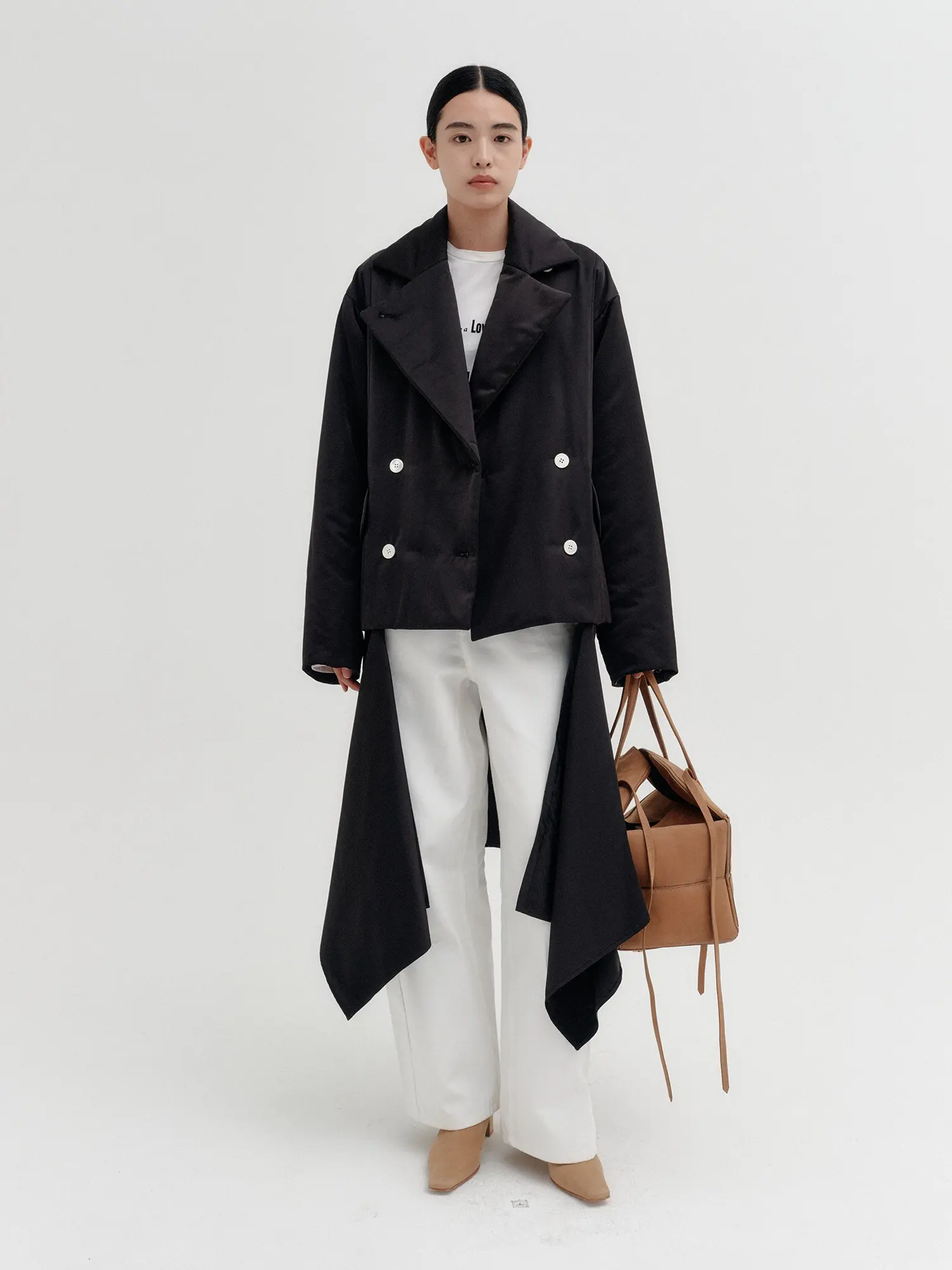 Transformable Layer Coat - Black