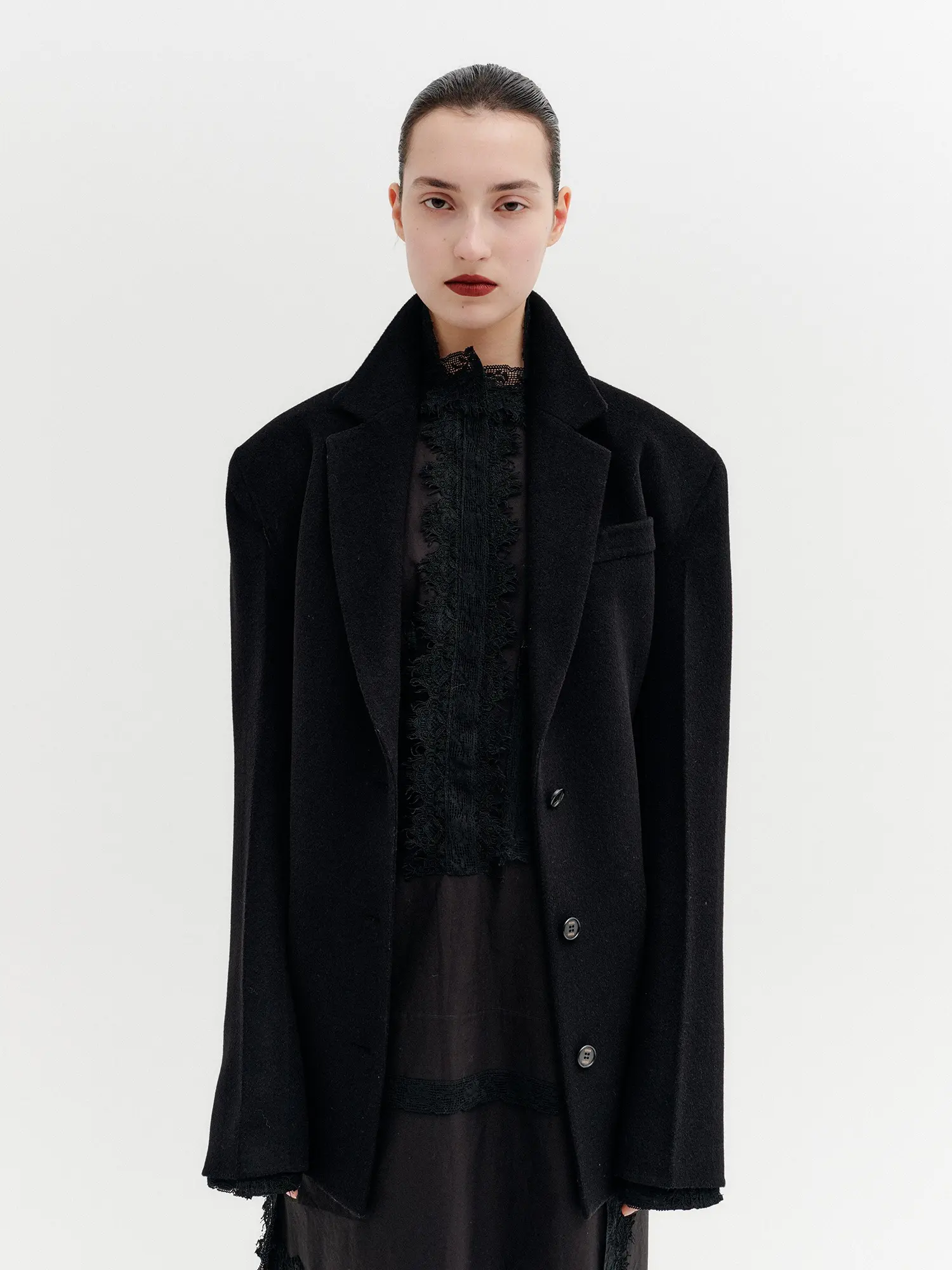Handmade Tailored Jacket - Black