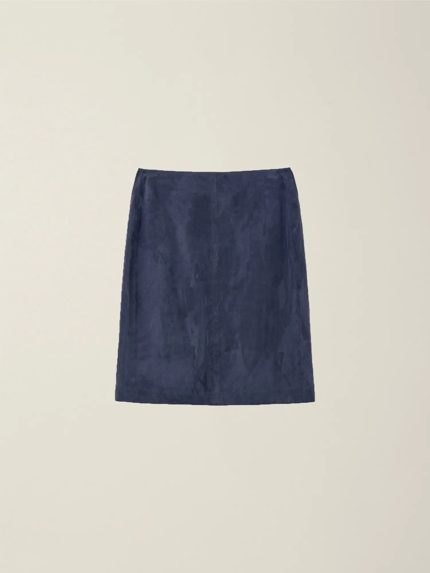 Women's Hand Dyed Cupra Skirt (Midnight Blue)