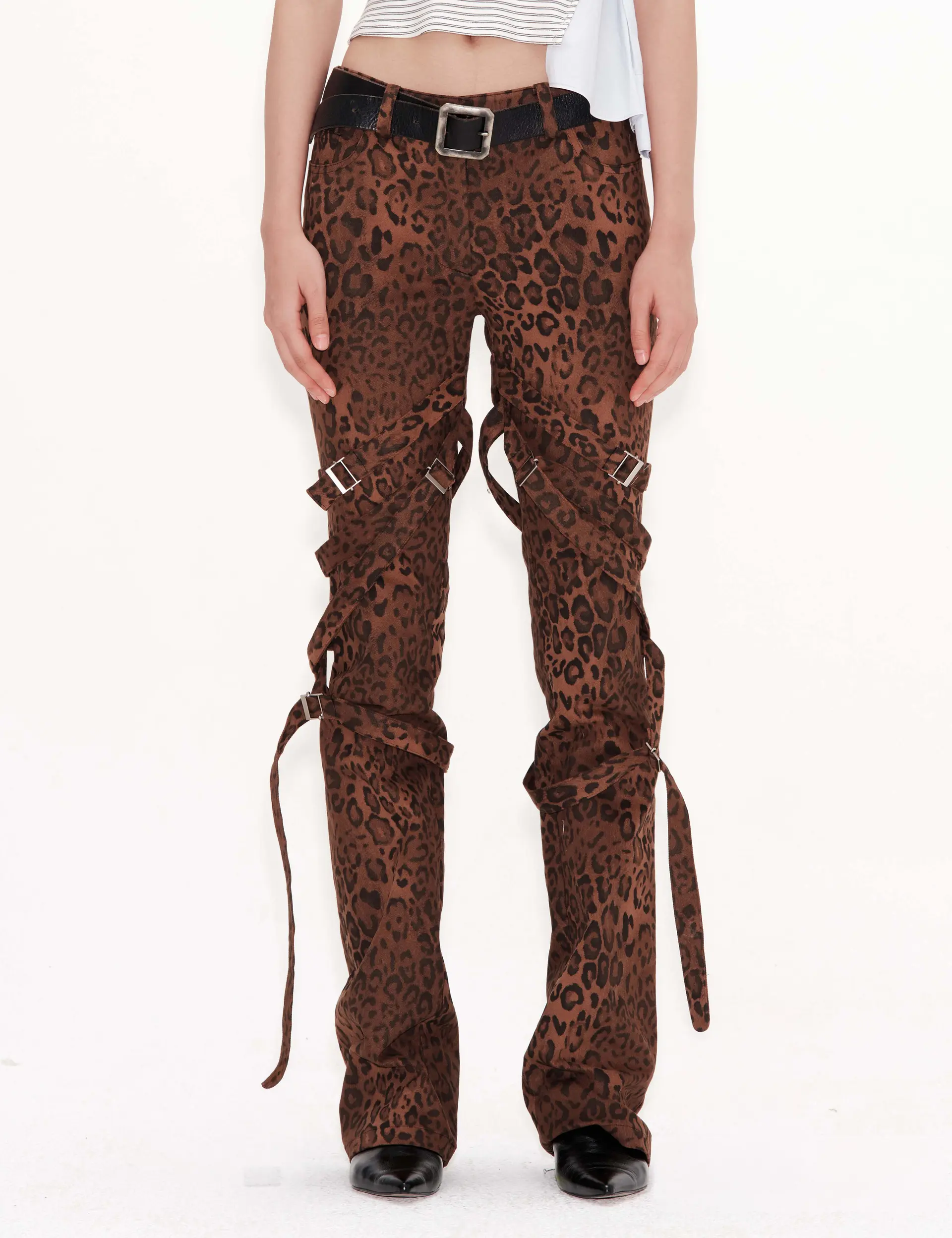 Bondage Pants (Leopard)