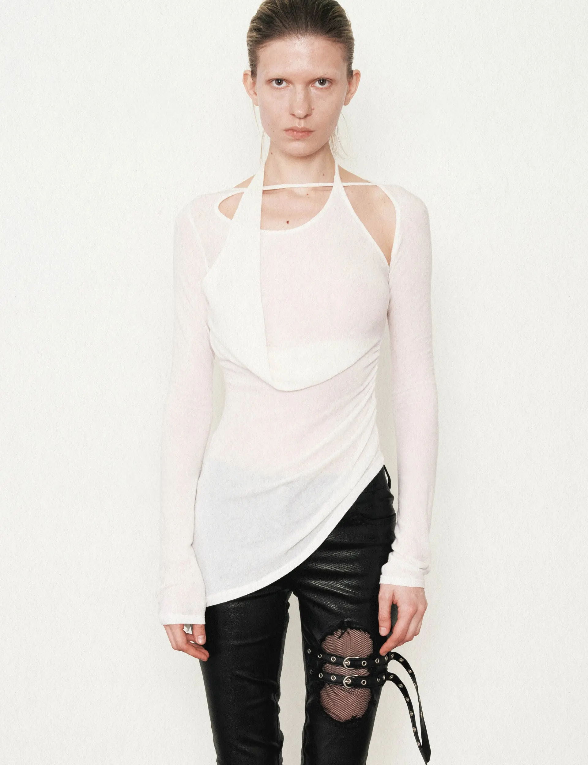 Cutout Dress (Ivory)