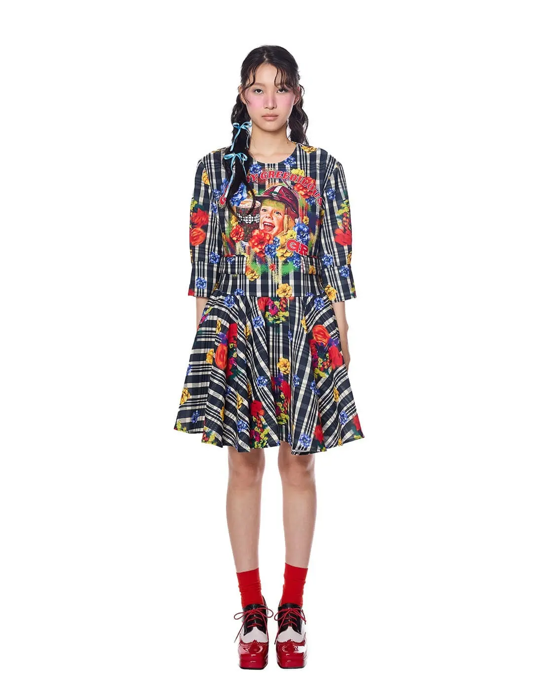 YH Baby Joy Check Onepiece